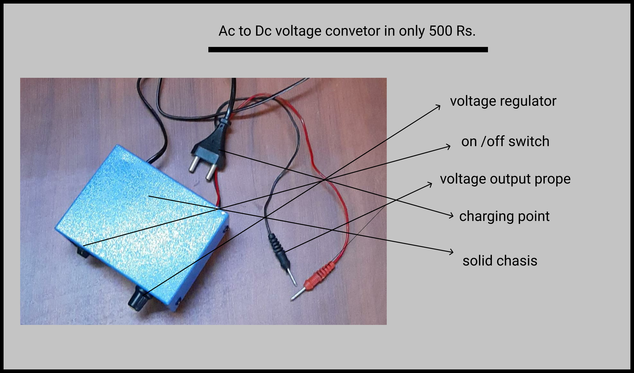 Low-Cost AC-to-DC Power Bench Supply (0–12 V)